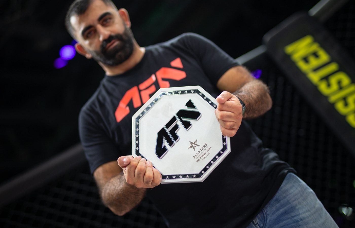 AFN Apex Fight Night, biljett- och eventsajt för MMA-galor byggd av Företagstjänster